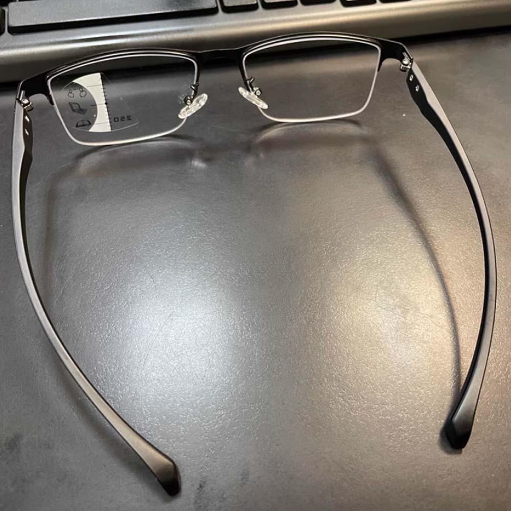 Transparent Anti Blu-ray Glasses Zinc Zinc Alloy Men Zinc Zinc Alloy Sunnies Photochromic Sunglasses Father's Day