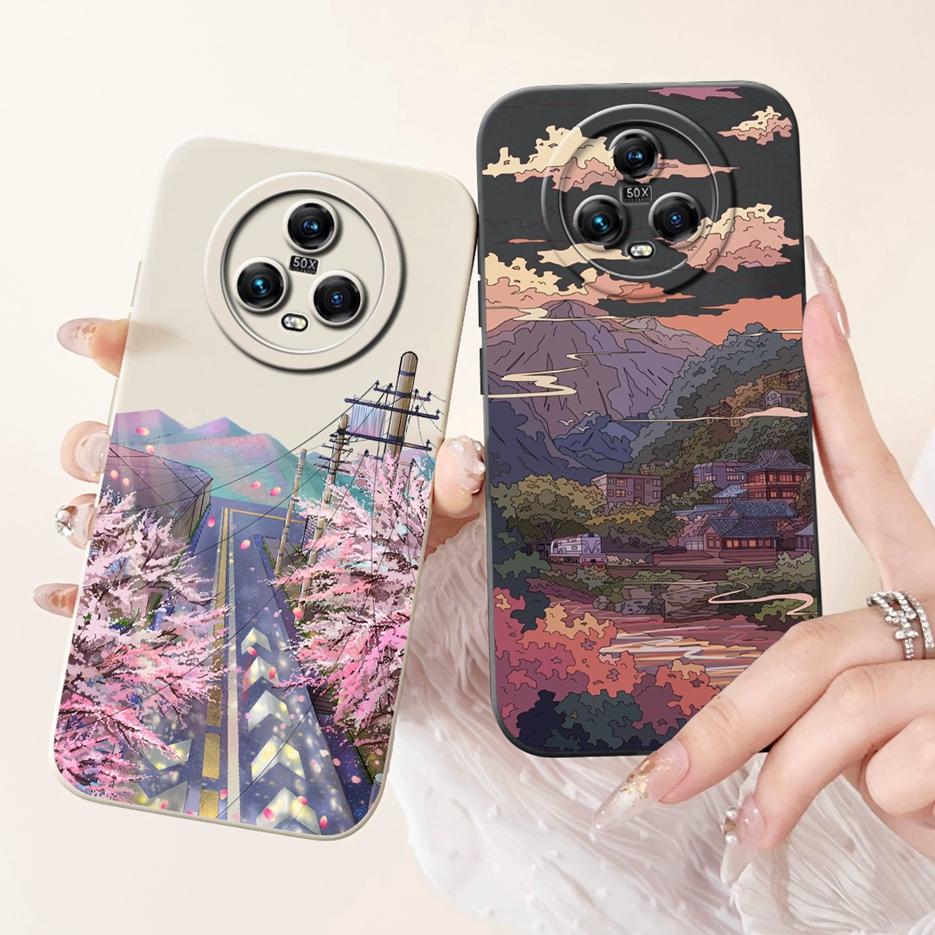 For Honor Magic5 Pro Case PGT-AN10 Cute Fashion Cartoon Cover Soft TPU Phone Case For Honor Magic 5 Pro Magic5 Lite Fundas Coque