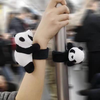 Braccialetto Trendy Panda di Peluche: Braccialetto Carino a Cartoni Animati per Donne e Bambini - Accessorio per Bicicletta