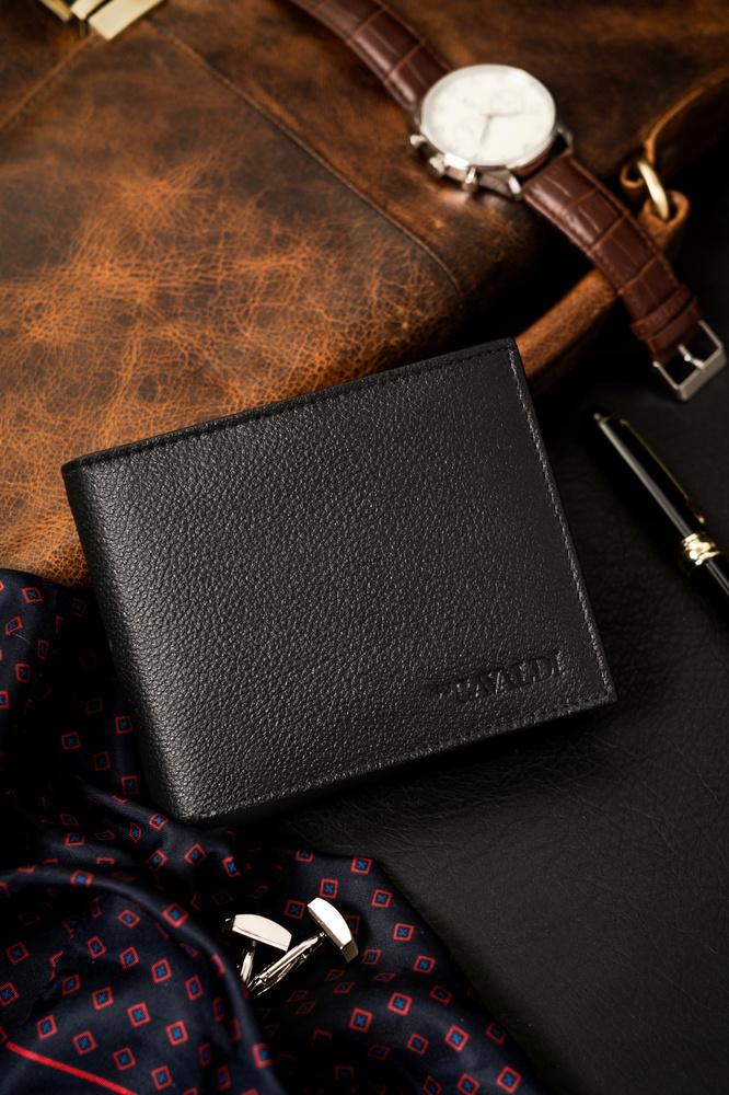 Large Men's Leather Wallet with RFID System - 4U Cavaldi