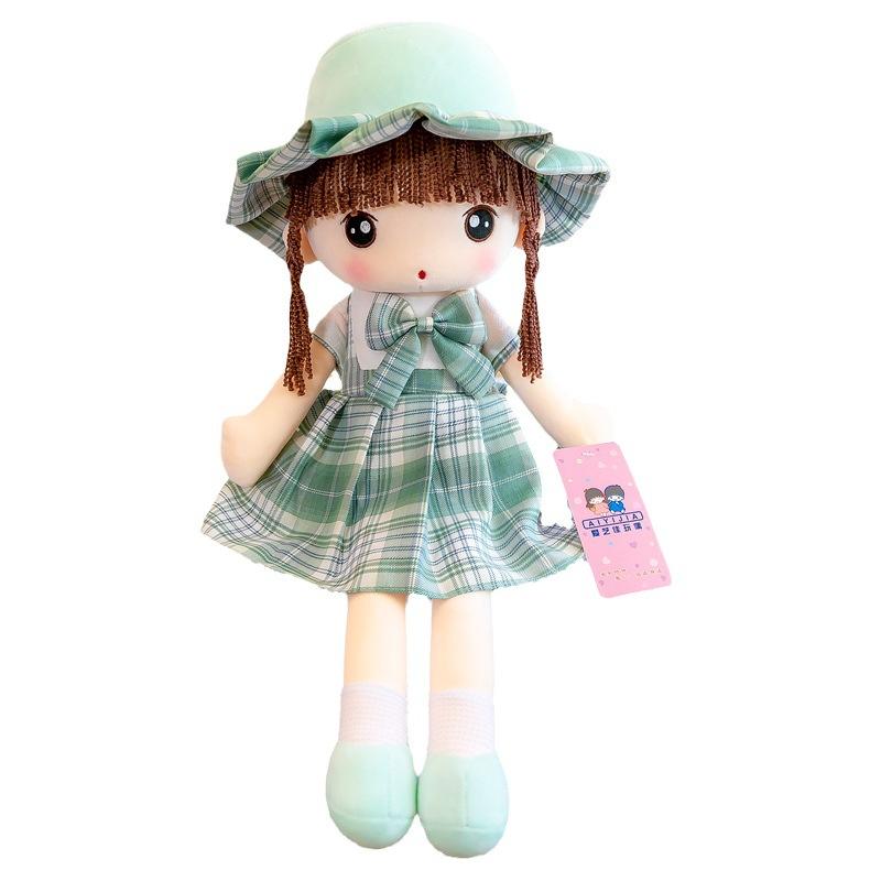 45Cm Kawaii Plush Girl Doll Rabbit Ears Soft Plush Doll Cute Plush Toy Girl Toy Children Birthday Christmas Gift