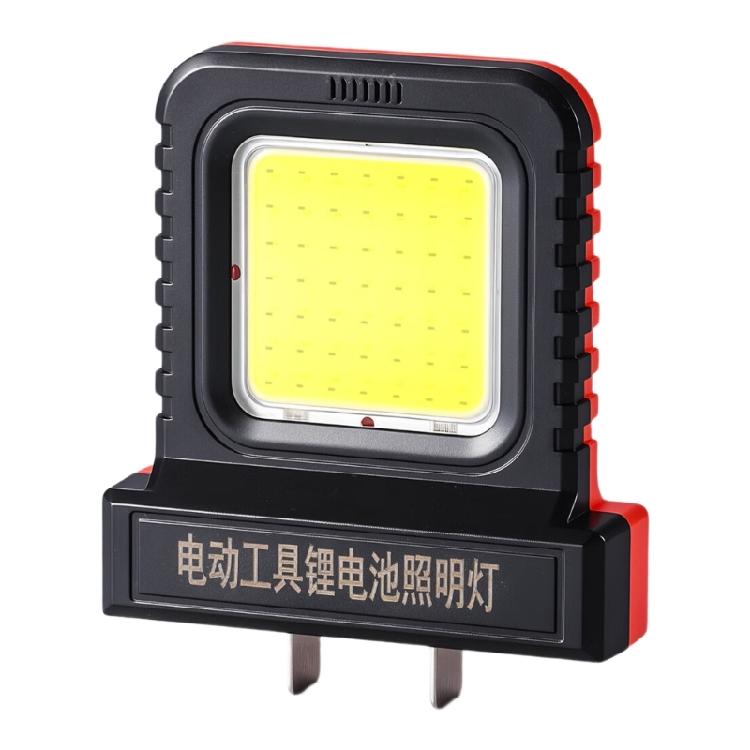 LED Workshop Light For Cordless Tool Batteries Adjustable Clamp Design 2 Mode Portable Task Lighting