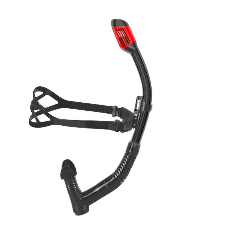 Swim Snorkel for Training Swimming Front Dry Snorkel Lap Swimming Diving Snorkeling, Pool Open Water