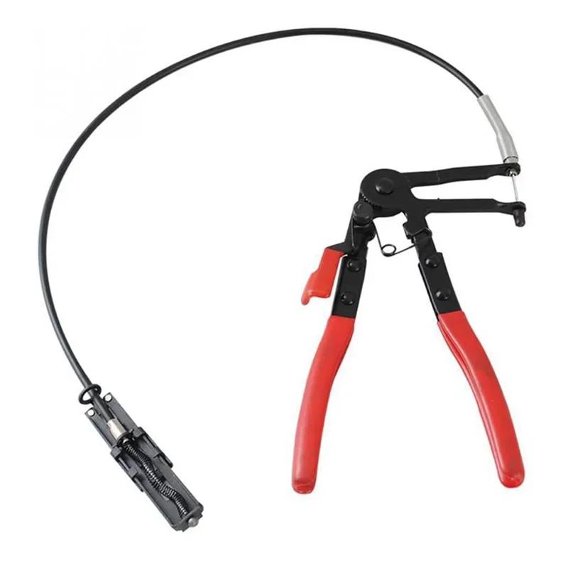 Automobile Hose Clip Plier Tools Snap Pliers Car Water Pipe Removal Tool for Fuel Coolant Hose Pipe Clips Flat Band Ring Type