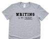 Writer Shirt, Writing is my Therapy T-Shirt Mens Womens Gift - 4767