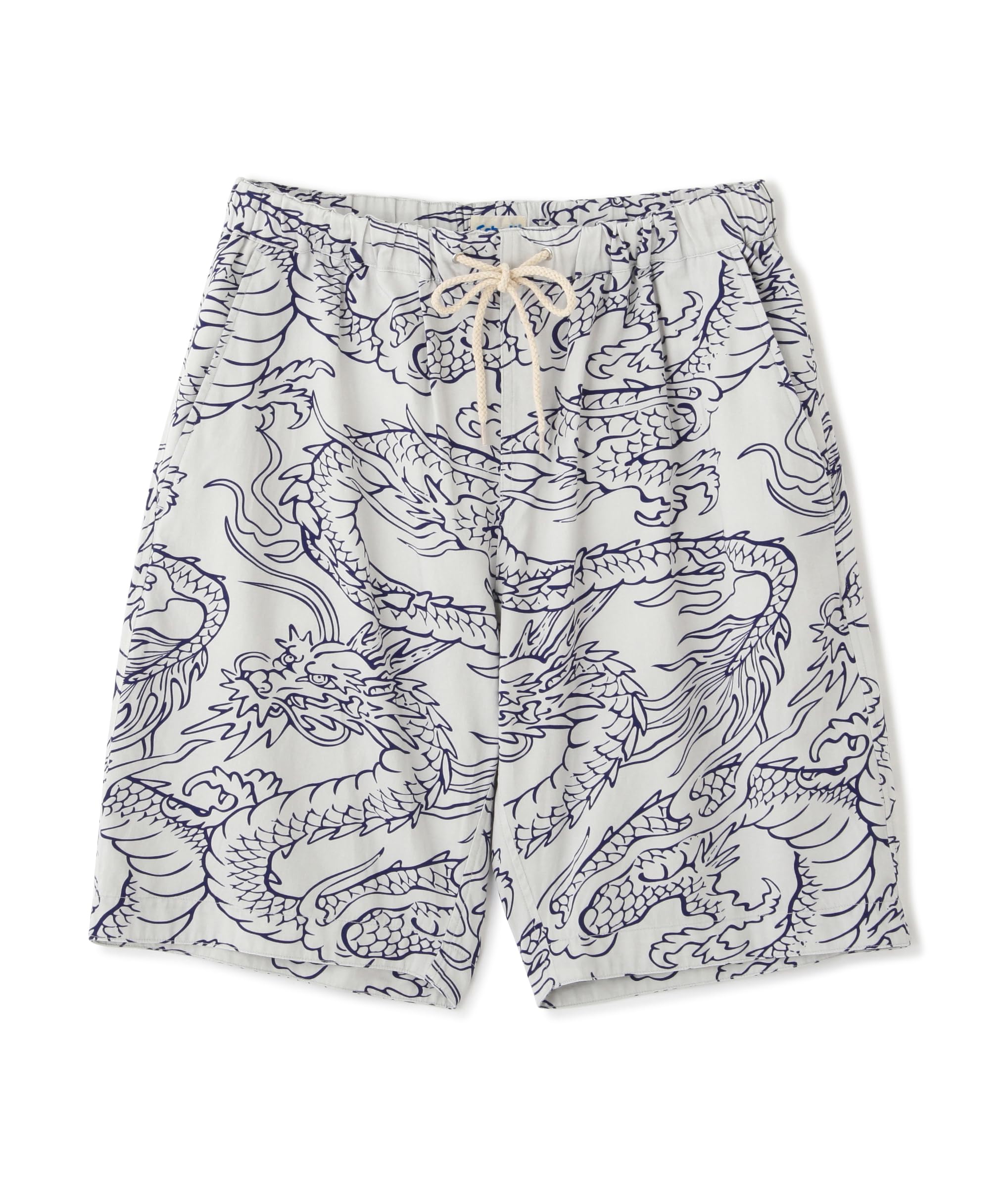 

Schott Hawaiian Shorts Dragon, Men s Size L, 030, White, 782-4113009