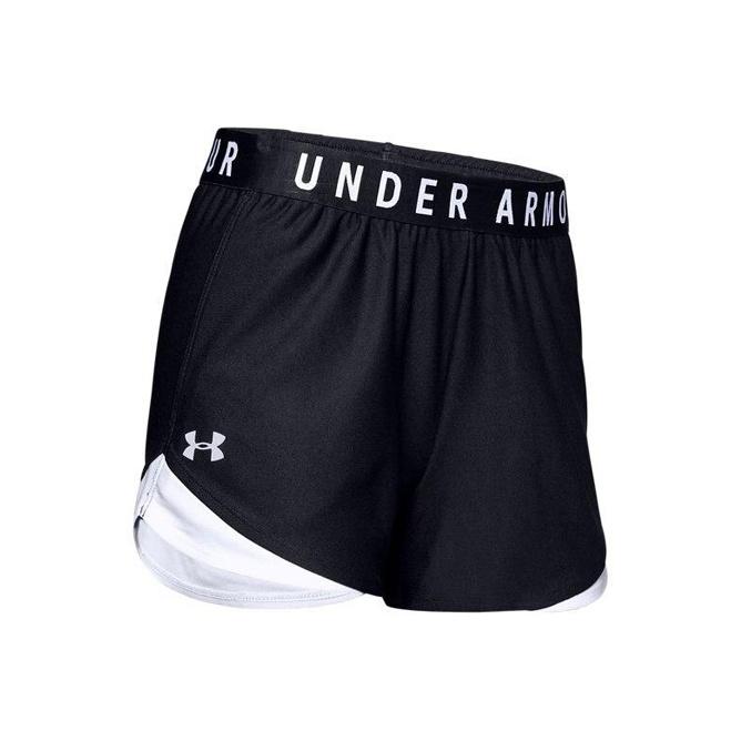 Under Armour Play Up 3.0 Training Shorts Women Bottoms Black 1344552-002