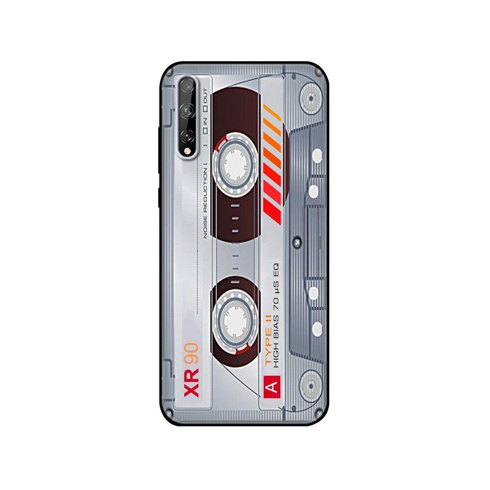 Für Huawei Y8P Hülle 6.3" Weiches Silikon Tpu Handyhülle Auf Huawei y8p 2020 Y 8P AQM-LX1 Rückseite huaweiy8p Bumper Funda schwarze tpu Hülle