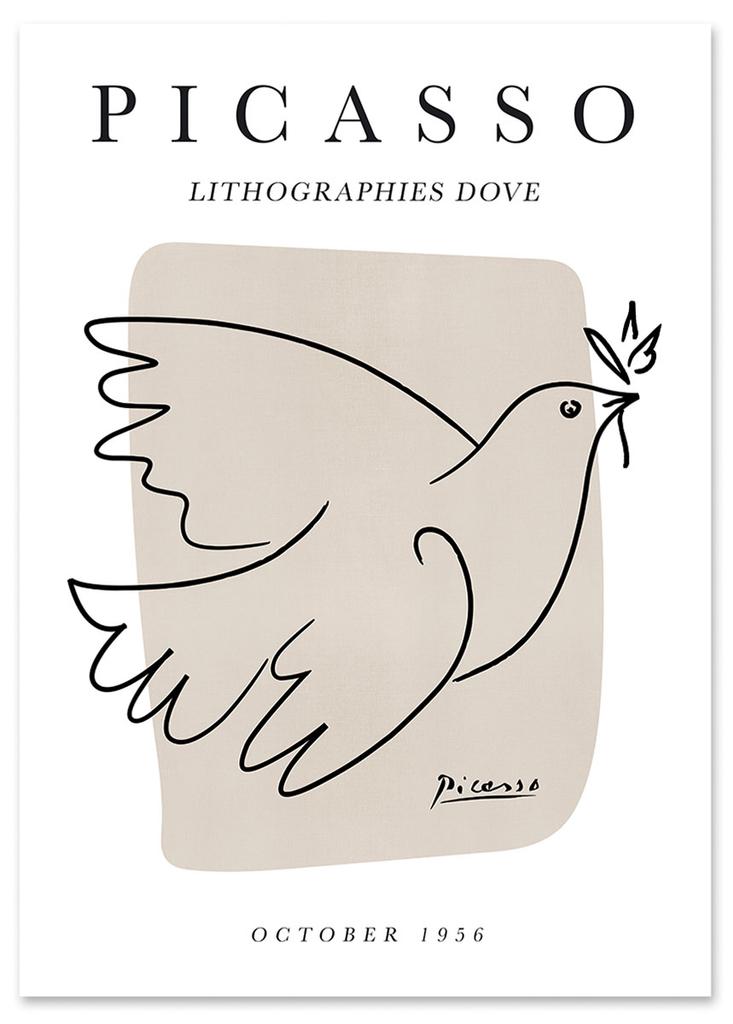 Plakat Pablo Picasso Taube