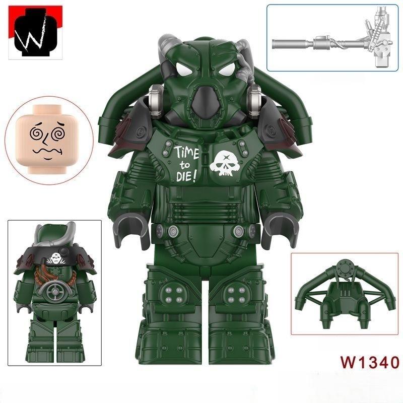 Power Mecha Minifigurka Sestavení hračky
