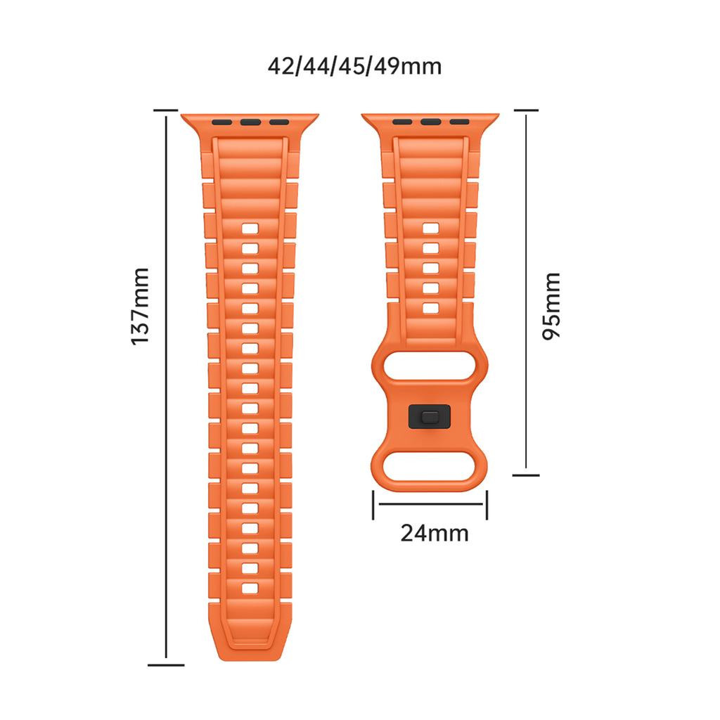 Sport Watch Strap for Apple Watch Series 10 Ultra 9 8 7 SE 6 5 4 3 2 1 46mm 49mm 45mm 44mm 42mm Adjustable Band