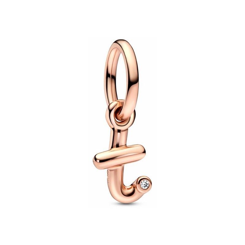 Neue Kupfer Buchstaben Alphabet A-Z Anhänger Charm Perlen Passen Original Pan Charms Armband Anhänger Frauen DIY Schmuck