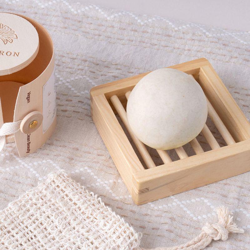 Erigeron All-in-One Vegan Shampoo Ball - Snow Oatmeal Snow Oatmeal_120g