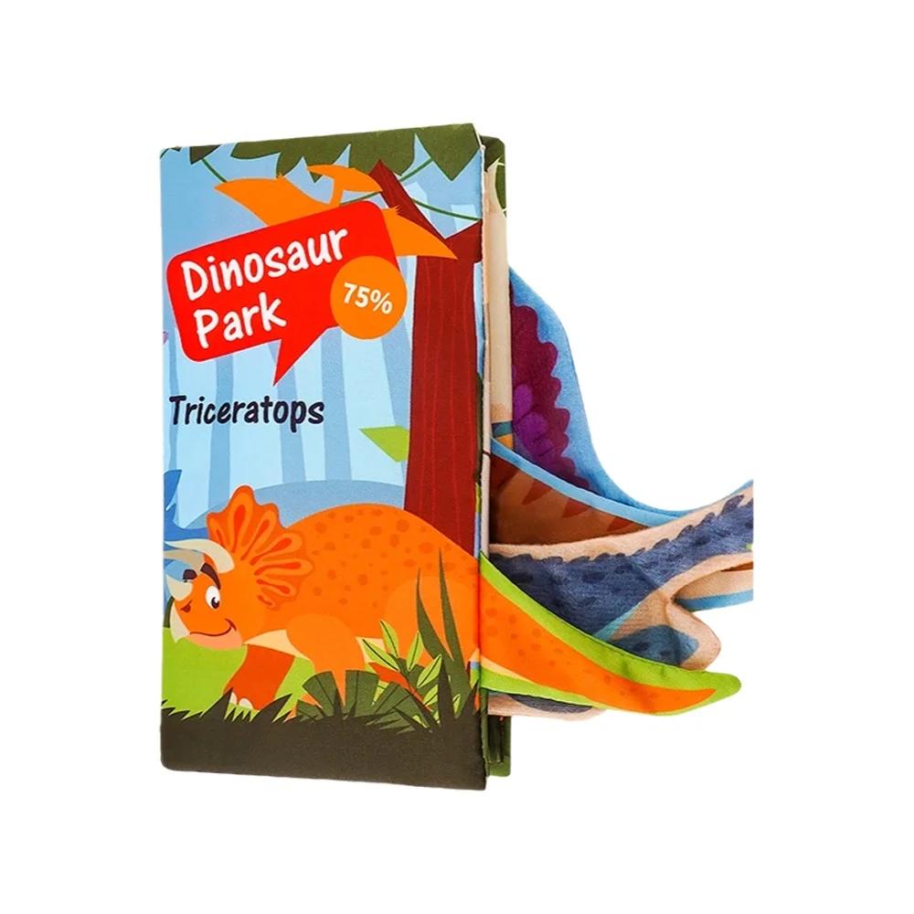

Non-Toxic Tear-Resistant Crinkle Cloth Book For Babies Baby Cloth Book With Crinkle Sound Infant Early Learning Toy