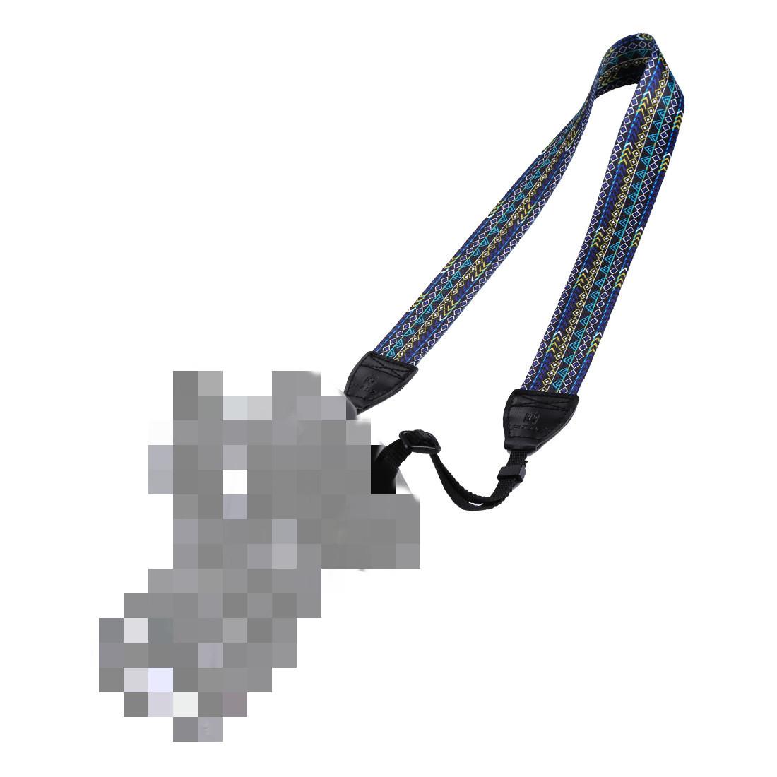 

Ремешок для камеры для мужчин и женщин в ретро-цветочную полоску, плечевой ремень для камеры, кожаный хлопковый ремешок на шею, аксессуары для камеры