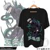 2026 Été Jujutsu Kaisen Anime Satoru Gojo Imprimé Shorts à Manches Courtes Amples Coton Pur T-shirt Enfant Unisexe Décontracté Ample Y2k