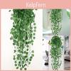 Plant Hanging 2pc Artificial 90cm Greenery Vine Leaf Garland Begonia Leaf Rattan