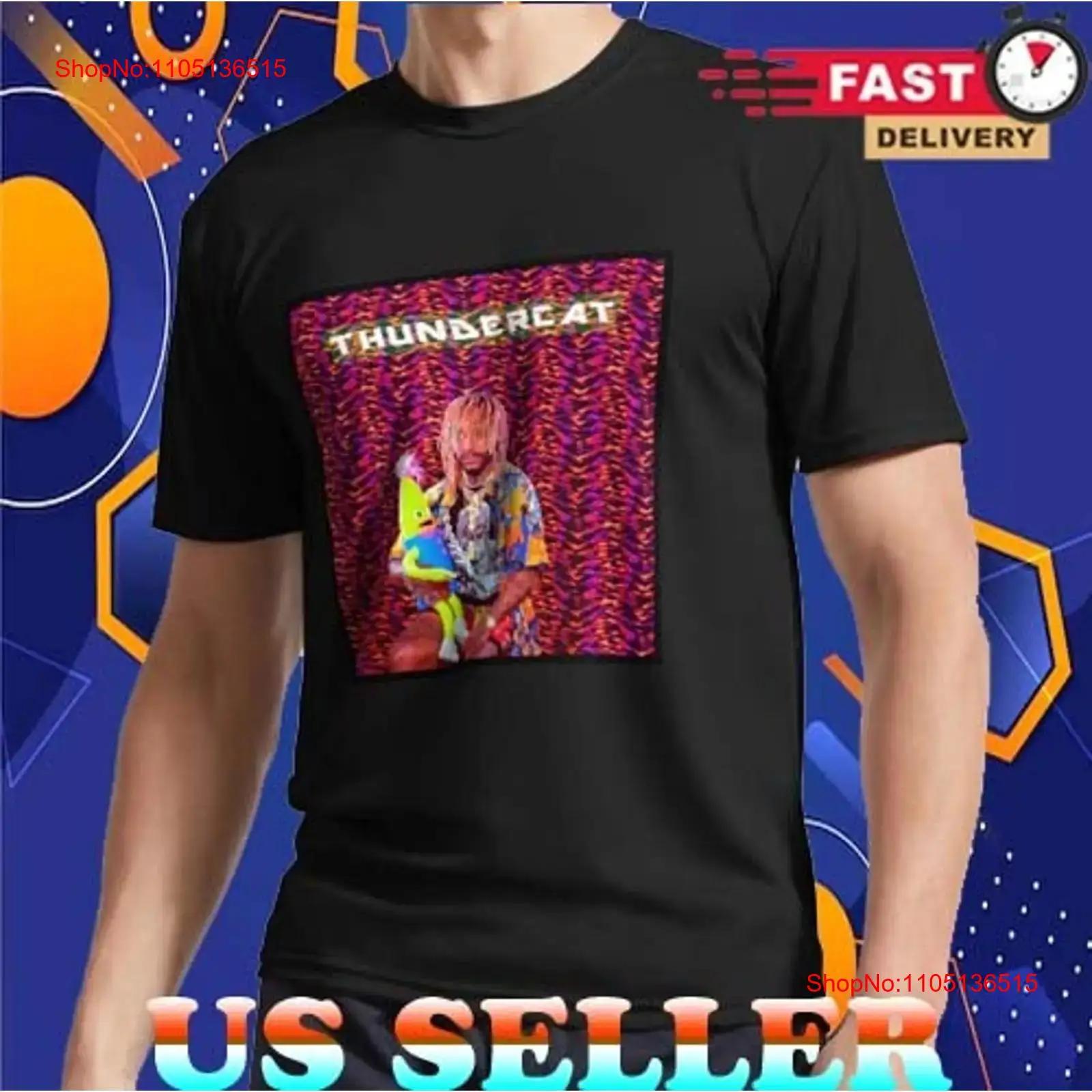 

New T Shirt THUNDERCAT Logo Active Funny American Size S 5XL vintage Washed streetwear Slightly homme Casual Unisex Soft 5XL різнокольоровий