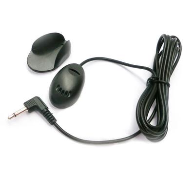 Micrófono para coche Mini de 3,5 mm con cable para audio estéreo de coche, micrófono manos libres para mini micrófono tipo pasta