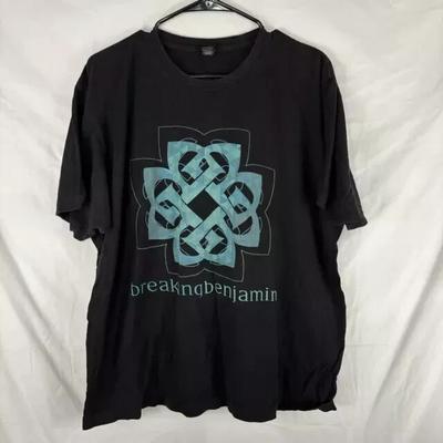 Breaking Benjamin 2018 Konzerttour T-Shirt Herren Schwarz Kurzarm