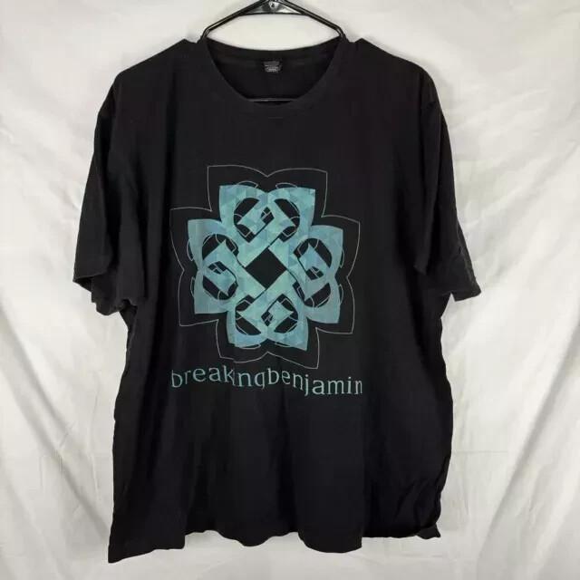 Breaking Benjamin 2018 Concert Tour T shirt Tops tees Men's Women's Mens Black Short Sleeve