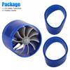 Auto-Modifikation Turbolader Einzelrad Saugmotor Leistungsansaugung Plus Zubehör Allgemeine Autoteile
