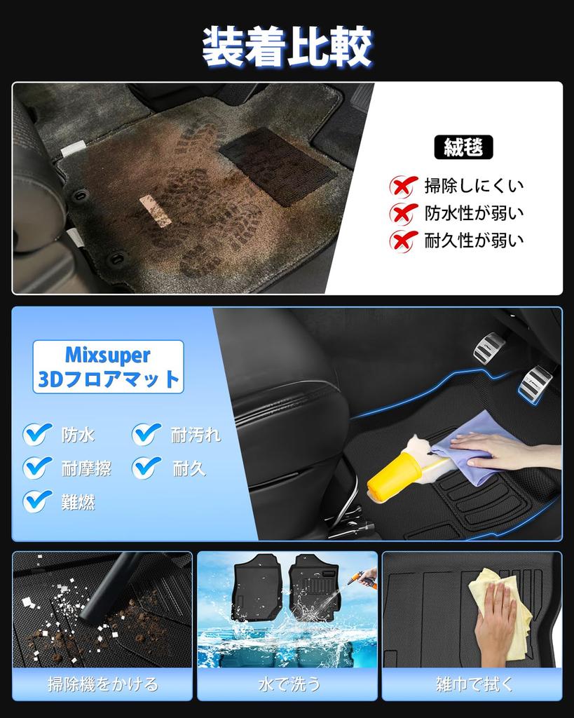 Mixsuper Jimny JB64 Floor Jimny Sierra JB74 3D Car 3D Waterproof Second JIMNY JB64 JB74 Custom July 2018 TPE Abrasion Stain Weather Flame Retardant