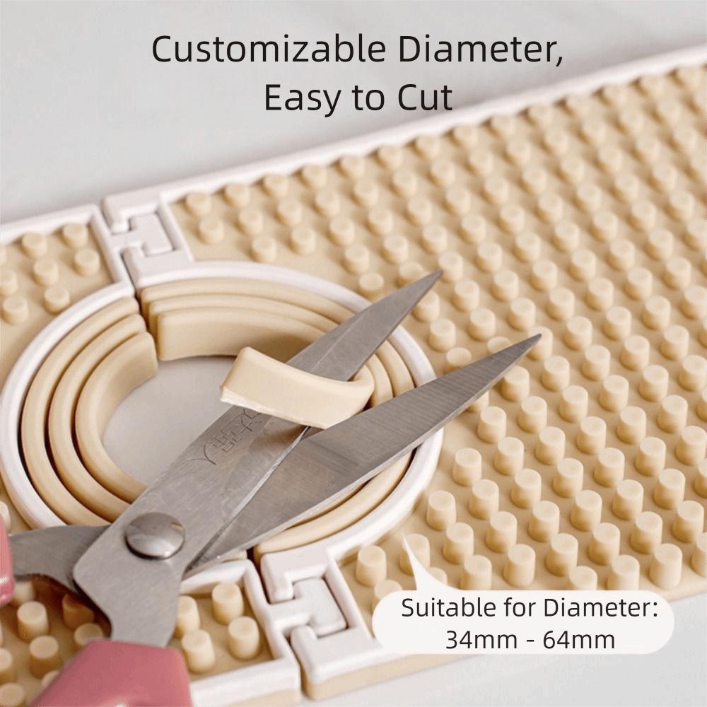 Silicone Faucet Drain Pad Splash Proof Anti-slip Sink Splash Guard Flexible Foldable Countertop Storage Tray Bathroom