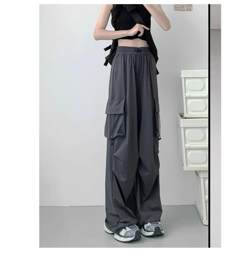 

Женские маленькие быстросохнущие джоггеры карго - летние широкие брюки свободного кроя S (recommended for 80-95 lbs)