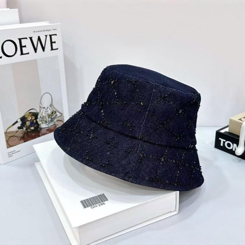 

Высококачественная клетчатая джинсовая модная универсальная панама с пайетками и бисером женская солнцезащитная новая