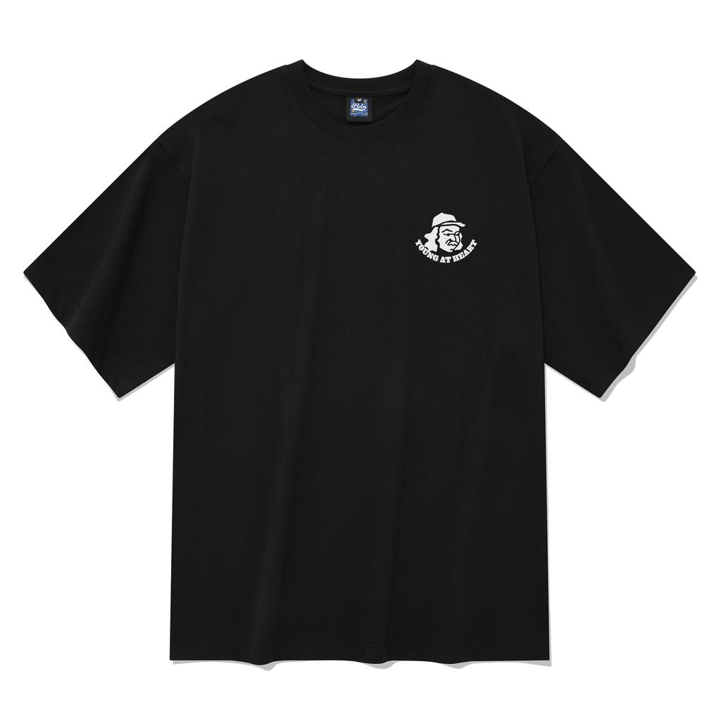 RADINEO Simple Young Short Sleeve T-Shirt Black