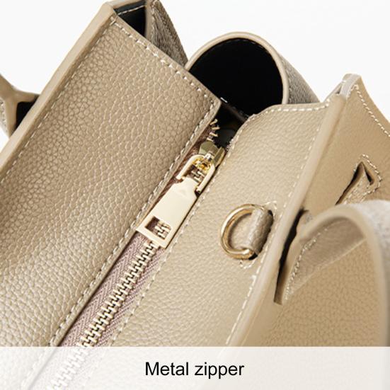 Women Handbag Genuine Leather Wallet Tote Top Handle Crossbody Bag Shoulder Satchel Bag with Removable Strap for Work Street Date