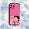 hot Steven Universe Cartoon Phone Case For iPhone 11,12,15,16,17,13,14,Pro,Max,Plus,E,Mini,Air,SE4 Black Soft Box
