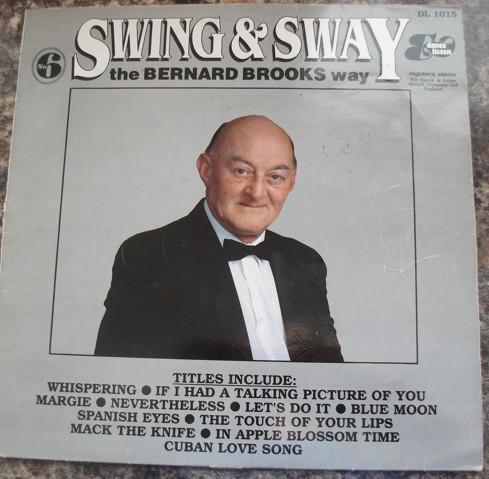 

LP Record BERNARD BROOKS Swing Sway DL1015 Dance Listen 1990 UK Latin Used