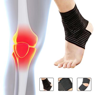 1PC Elastyczny Bandaż Samoprzylepny Kostka Nadgarstek Kolano Łydka Udo Owijki Siłownia Fitness Sport Pasek Ochraniacz Kolana Taśmy 40-150 cm