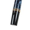 Excellent PARKER Fountain Pen Duofold International Marble Blue 18K Mens Used