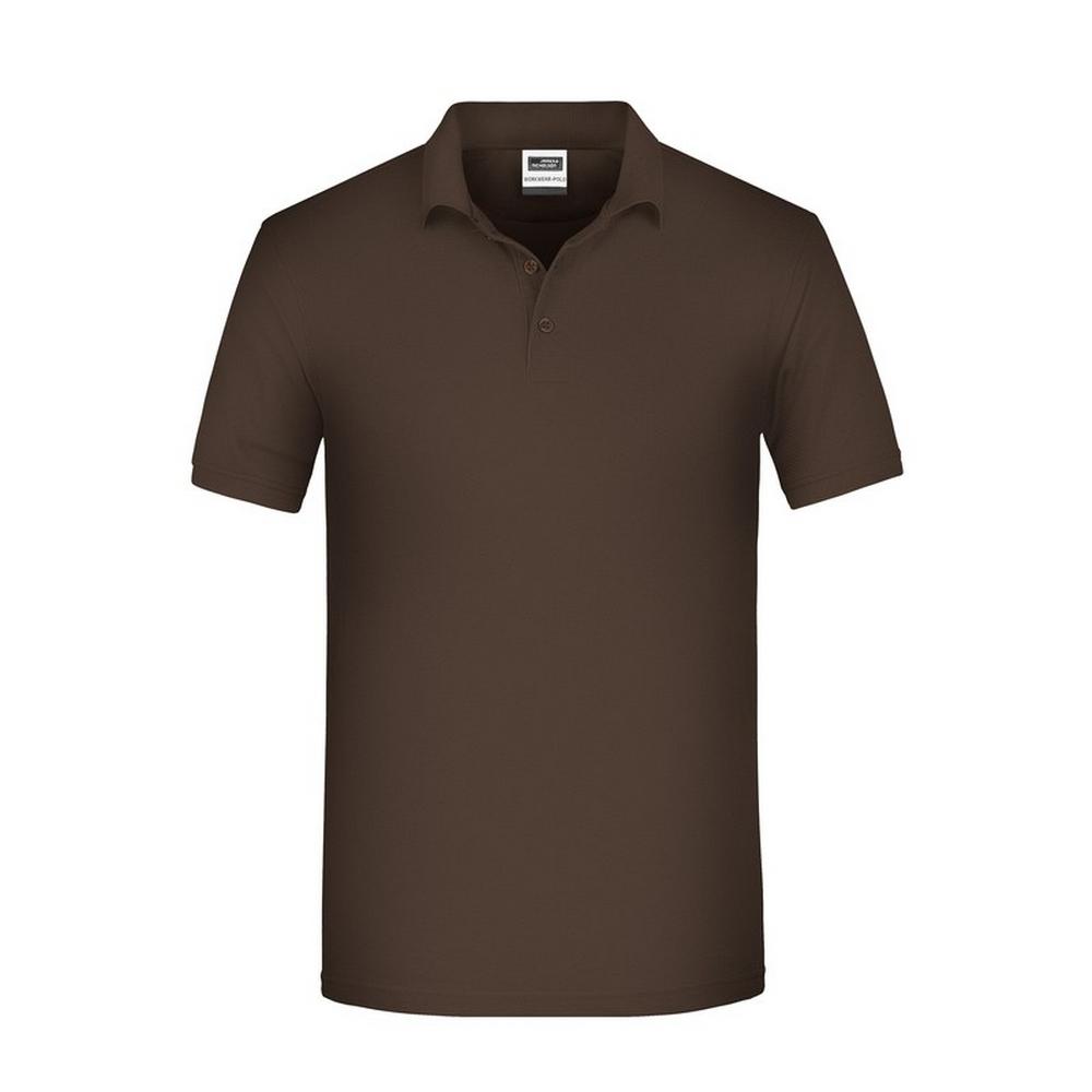 James and Nicholson Mens Bio Workwear Polo Shirt