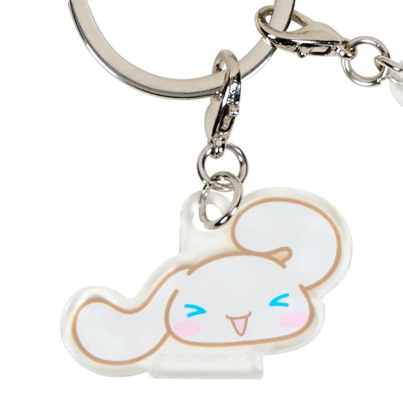 Sanrio Cinnamoroll 4-Piece Acrylic Key Chain ( face ) NEW Sanrio characters
