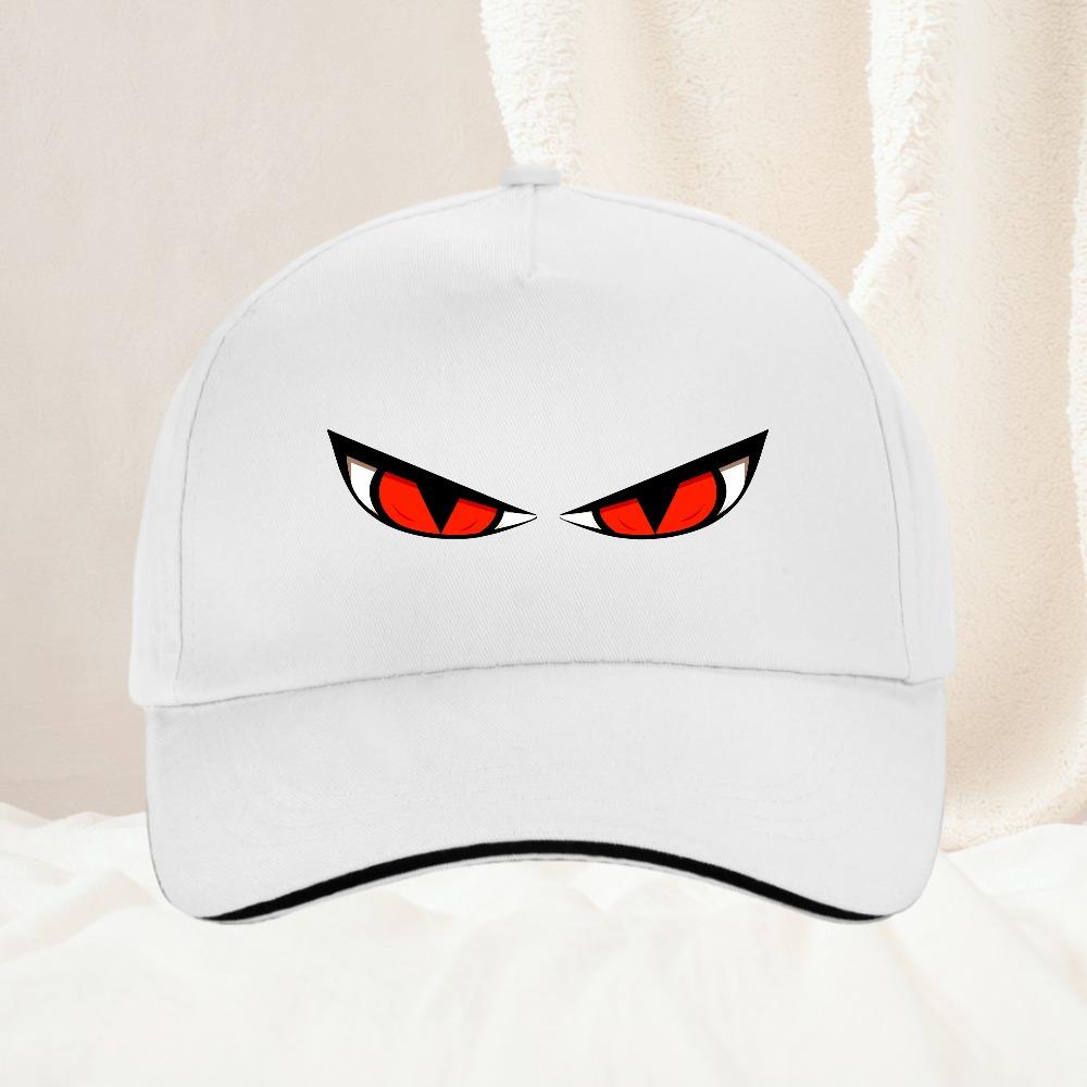Fashion Red Eyes Symbol Caps Hats for Logo Asquette Homme Dad Hat for Unisex Trucker Cap Fitness sports Baseball Cap