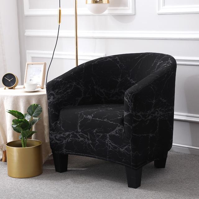 Club Chair Cover Small Sofa Skins Protector Single Seat Chair Cover Arm Chair Slipcovers For Dining Room Floral Printed