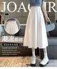 White pleated skirt women's summer drooping feeling thin skirt new A-shaped skirt medium and long high-waisted umbrella skirt tide