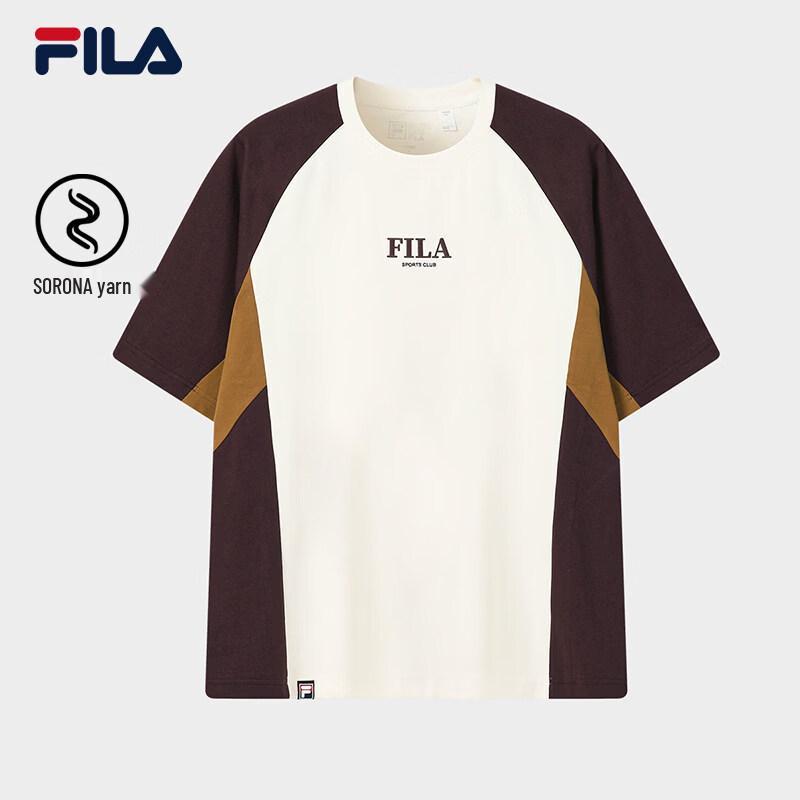 FILA Men s Color-block Raglan Knit T-Shirt M