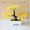 The Pine Artificial Greeting Guests Potted Plant Indoor Use For Desktop Decor