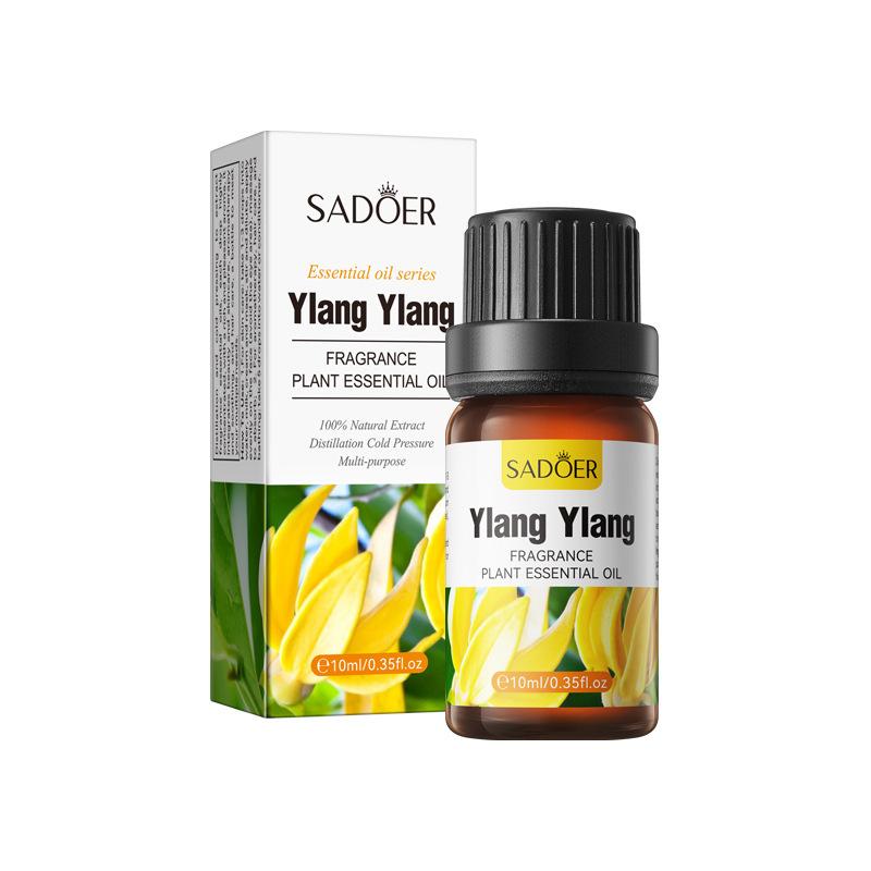 

SADOER Aromatherapy Essential Oil Sakura Mint Vanilla Fragrance Massage Soothing Skin Care One Bottle Multi-Use Essential Oil 10ml