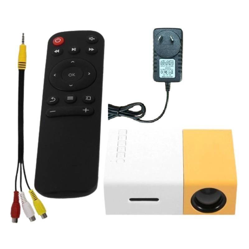 Compact Led Yg300 Home Office Mini Projector With 1080p Hd Resolution And 3d Capability