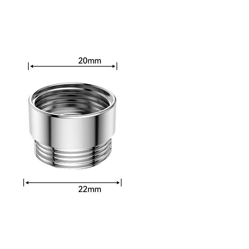 Faucet Adapter 22 Turn Fine Tooth Conversion Thread Accessories 16-32mm Internal And External Faucet Thread Adapter for Plumbing