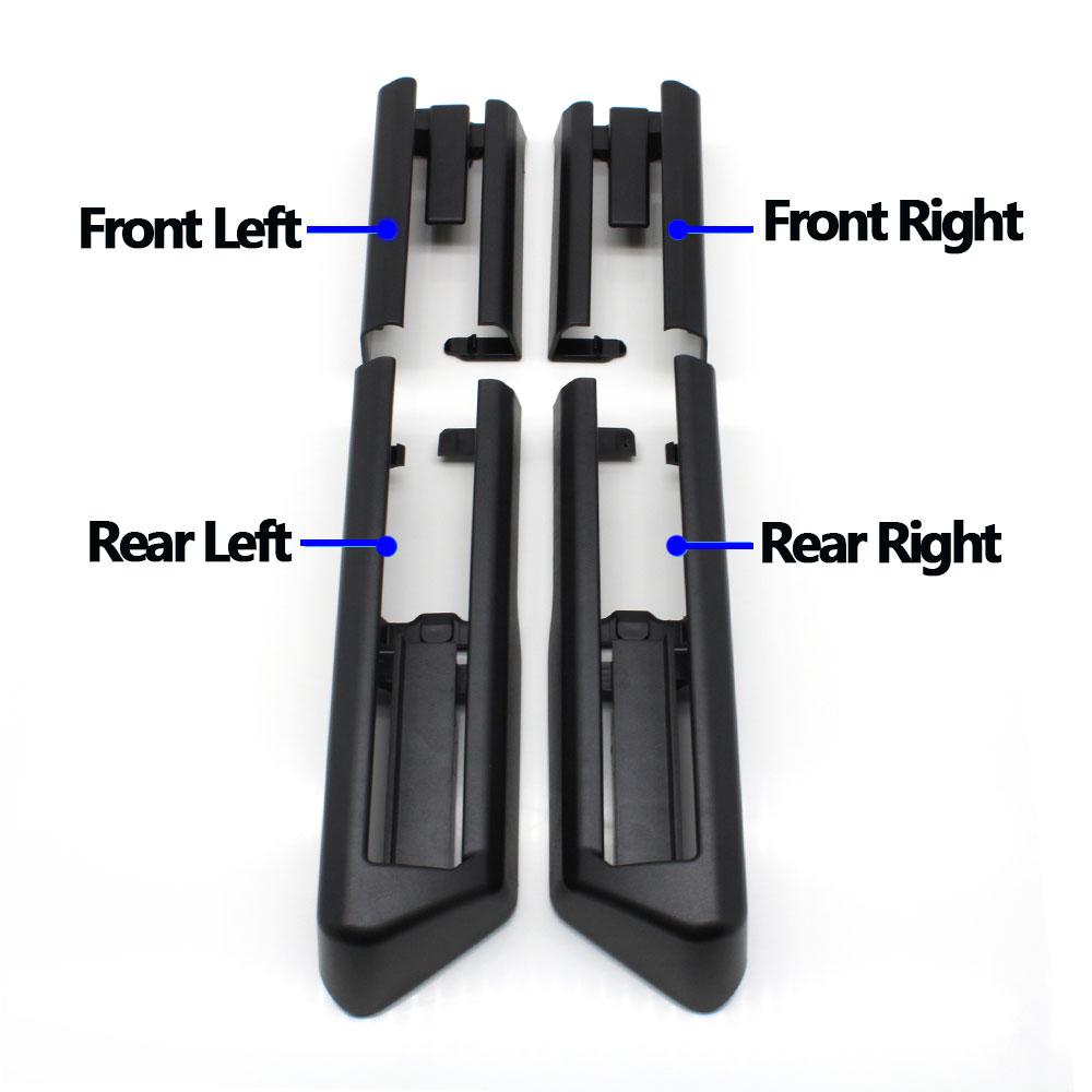 LHD RHD Left Right Car Seat Rail Sliding Track Trim For BMW 5 5GT 7 Series F10 F18 F01 F02 F07 520 523 525 528 530 535 730