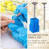 3 Pcs Nail Drill Bits, Cuticle Bit for Nail Drill, Diamond Nail Drill Bits for Nail Art, Dead Skin, Nail Polishing