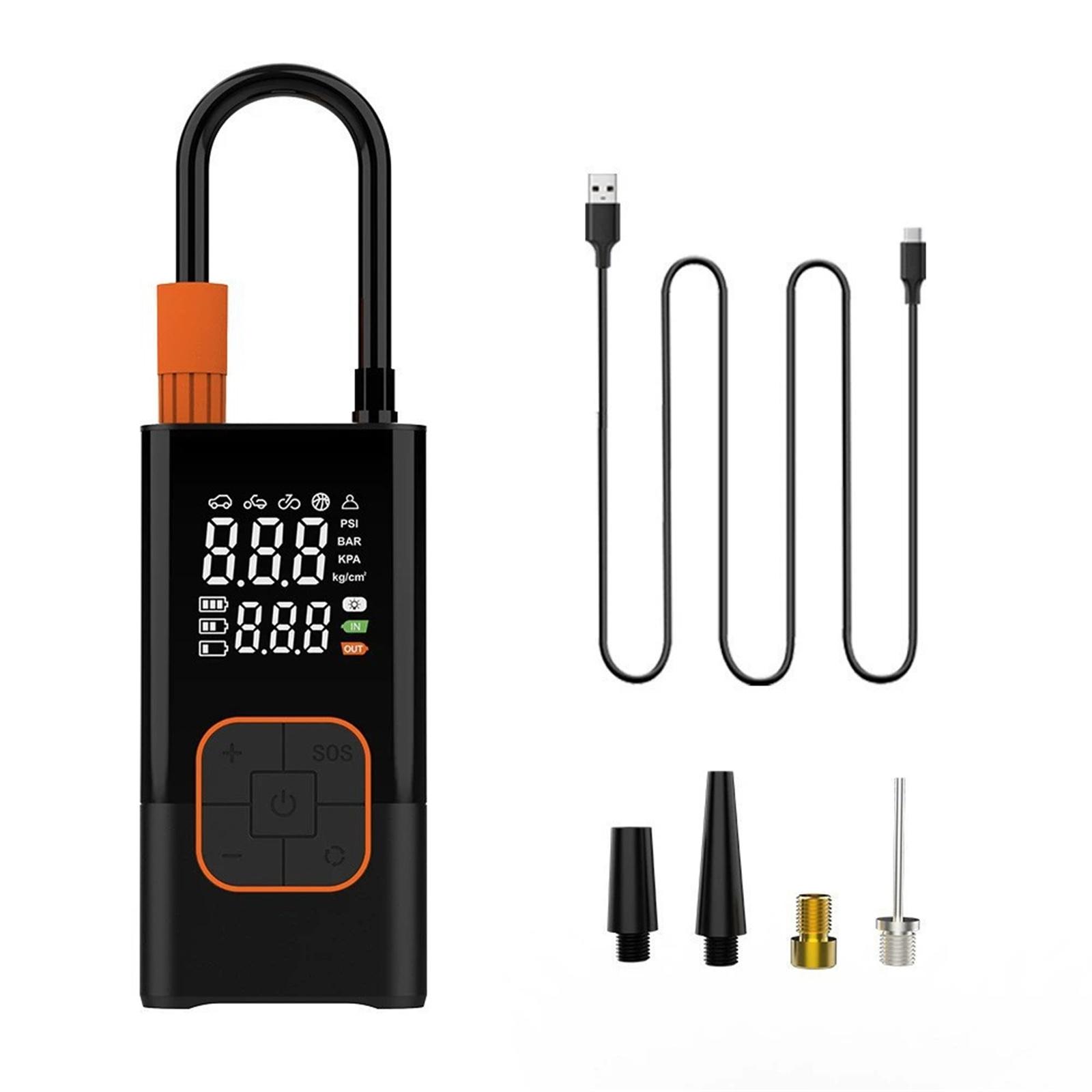 

Portable Self-Propelled Tire – Handheld Car Compressor with Digital Display & Wireless Charging One Size