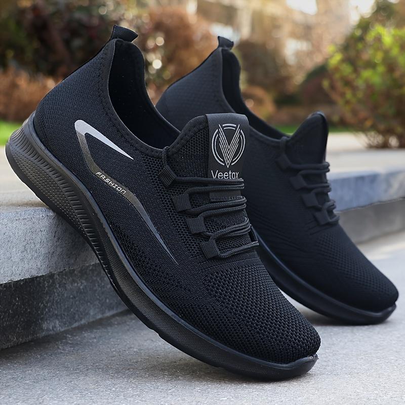Universal Fit Mens Breathable Fabric Slip-On Sneakers